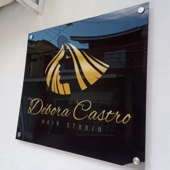 Fachada em acrílico